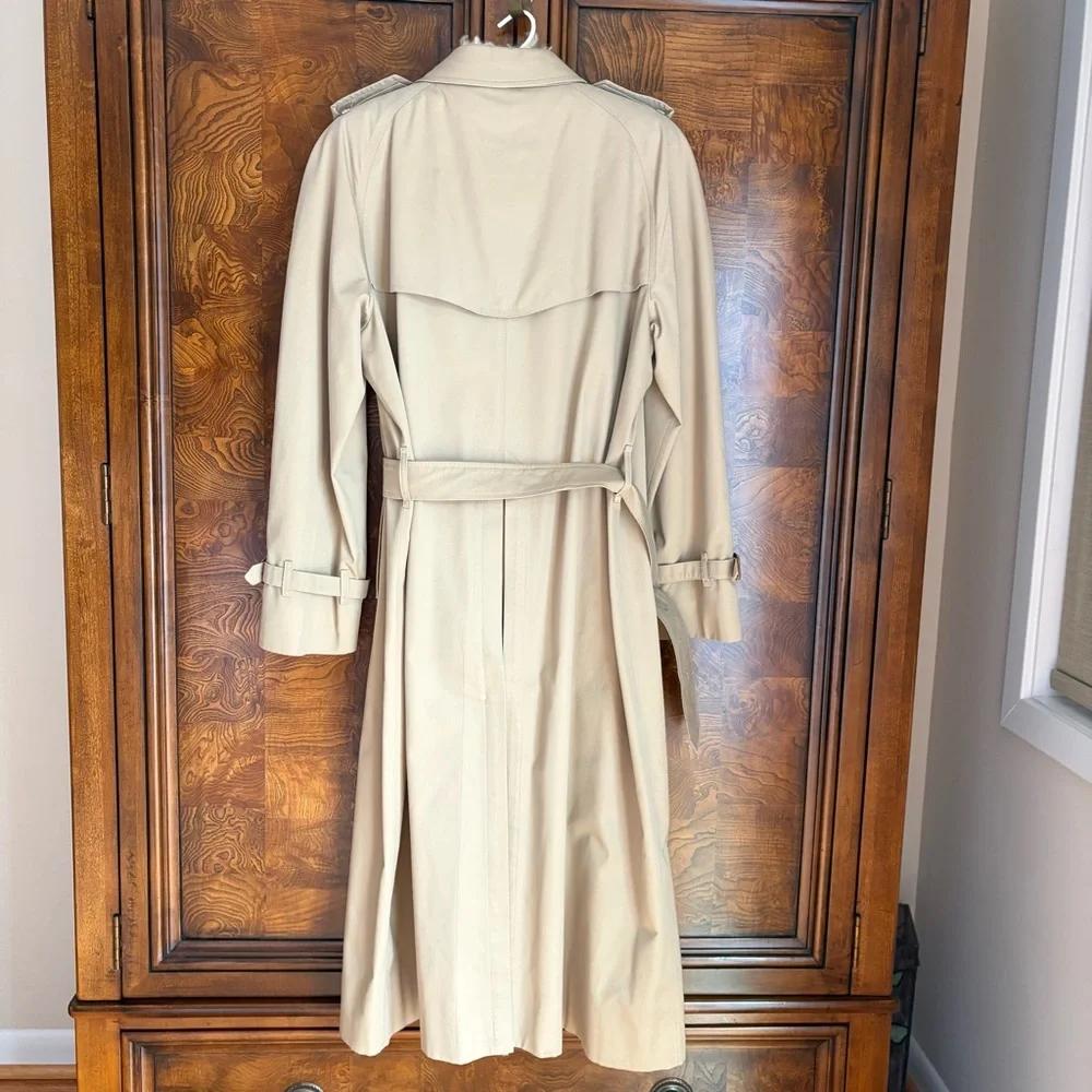 Vintage Burberrys Nova Check Trench Coat
Size 20 Long/XL Timeless Classic - Picture 9 of 16